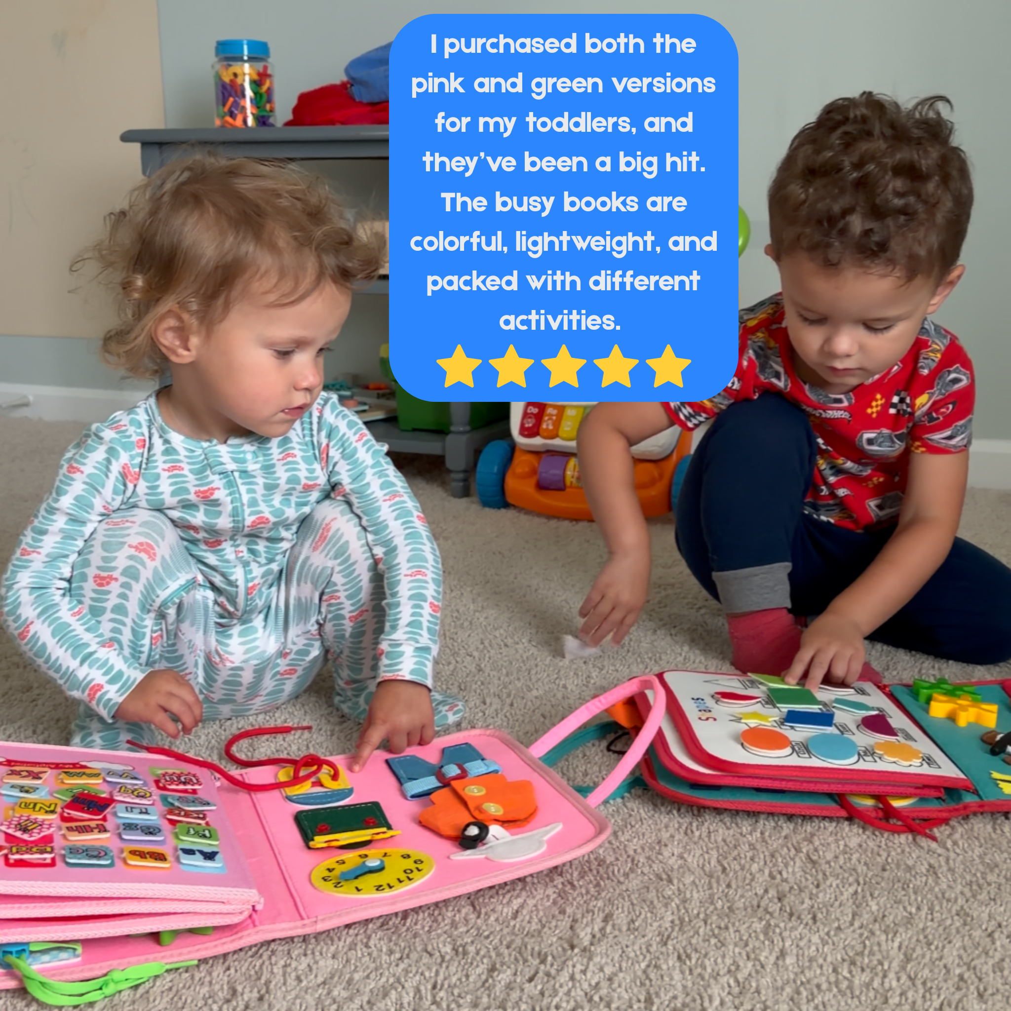 Smart & Bloom Montessori Busy Board