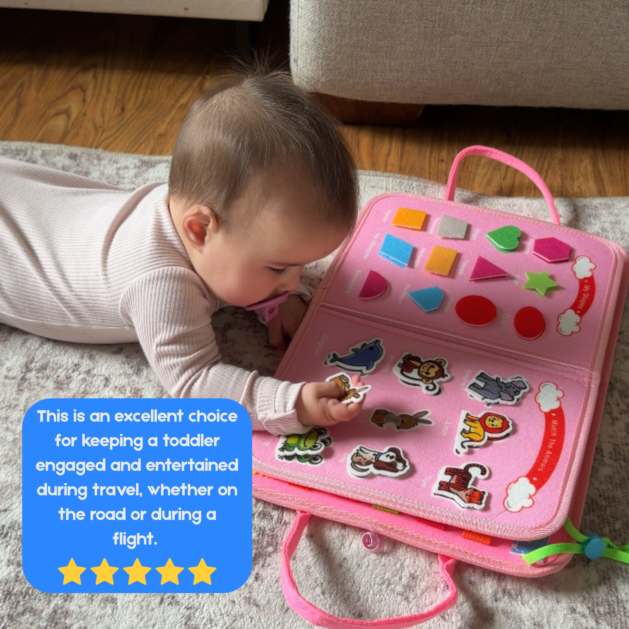 Smart & Bloom Montessori Busy Board