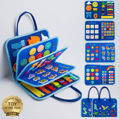 Smart & Bloom Montessori Busy Board