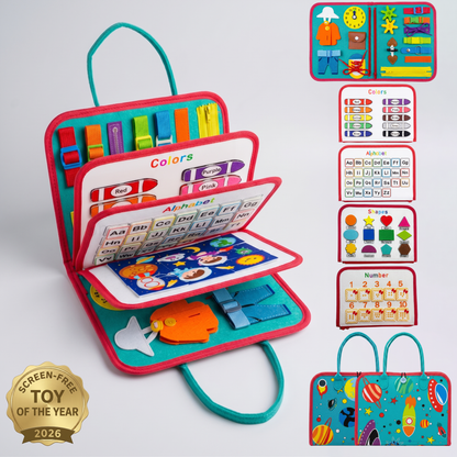 Smart & Bloom Montessori Busy Board