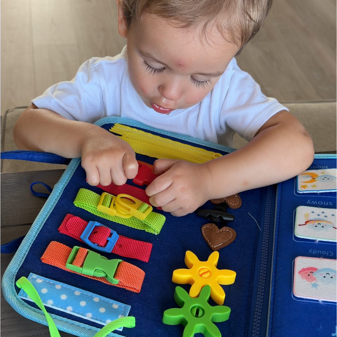 Smart & Bloom Montessori Busy Board